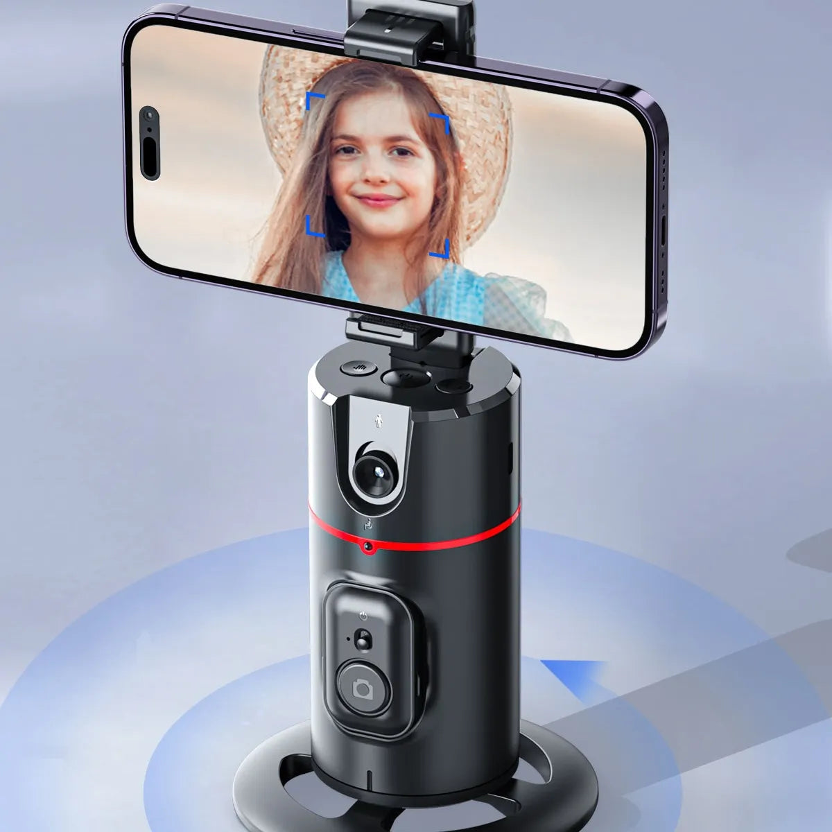 🌀 Zantra PO2 Pro – AI Smart Tracking Phone Holder