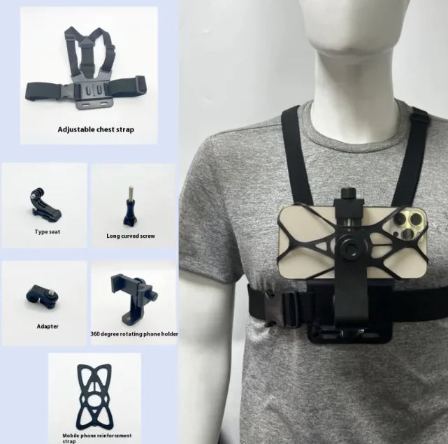 Zantra M2 Stride — Universal Chest Mount Harness